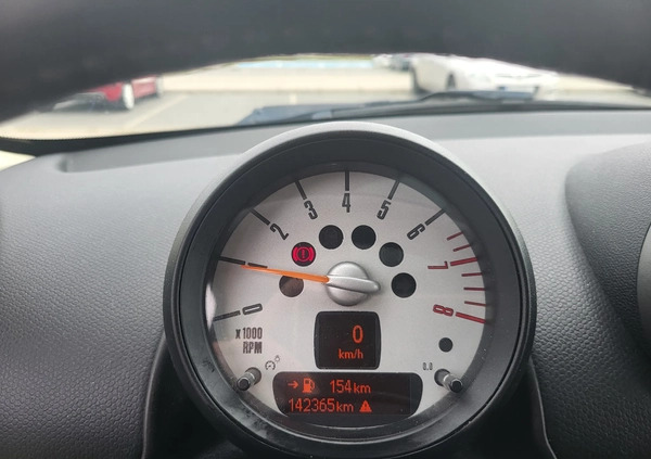 MINI Countryman cena 26500 przebieg: 142000, rok produkcji 2011 z Szczecin małe 191